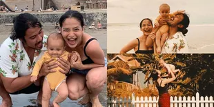 Keseruan Putri Marino dan Chicco Main ke Pantai Bareng Surinala