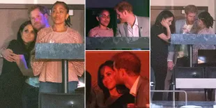 Ketemu Camer, Pangeran Harry Peluk & Cium Mesra Meghan Markle