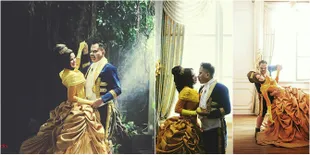 Ketika Angel Lelga - Vicky Jadi Beauty & The Beast, Gayanya Total