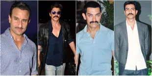 Ketika Para Aktor Bollywood Berkumis Tanpa Brewok, Masih Ganteng?