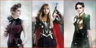 Ketika Para Avengers Ganti Jenis Kelamin, Kece Mana Sama Aslinya?