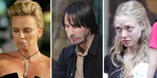 Ketika Para Bintang Pasang Wajah Sedih - Jadi Jelek Deh