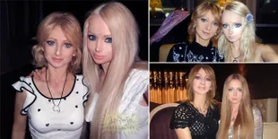 Ketika Valeria Lukyanova & Ibunya Adu Cantik, Siapa Juaranya?