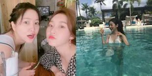 Kim Sae Ron & Yeri Red Velvet di Bali, Duo Visual Muda Cantik