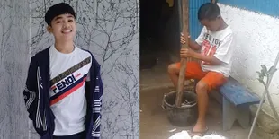 Kini Jadi Penyanyi Terkenal, Ini 6 Potret Betrand Peto Saat Bikin Pakan Ternak di Kampung