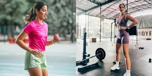 Kini Tubuh Terlihat Lebih Bugar, Ini Potret Nia Ramadhani Saat Olahraga - Rajin Lari dan Gym Pamer Tato di Punggung Mulus