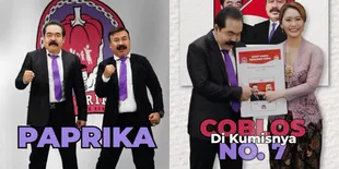 Kocak Abis! Ini 8 Potret Adam Suseno Suami Inul Daratista Nyaleg Bareng Partai PAPRIKA