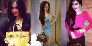 Kocak! Posting Foto Jadul, Syahrini Sebut Dirinya Dulu Menor, Riya dan Tante-Tante