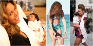 Koleksi Ekspresi Cinta Beyonce Pada Anaknya - Blue Ivy