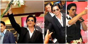 Koleksi Foto Shahrukh Khan Preskon di Jakarta