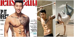 Koleksi Pose Topless Jay Park di Majalah Mens Health