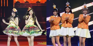 Kostum Aneh Tapi Unik Girlgroup, Ada Donat dan Hamburgernya