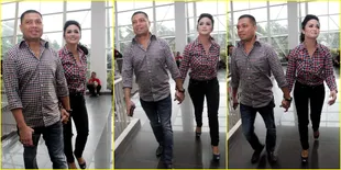 Krisdayanti dan Raul Lemos Kompak Hadiri Konser Salam 2 Jari