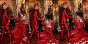 Kronologi Insiden Nuri Maulida Jatuh 'Cantik' di Atas Pelaminan