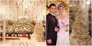 Kue-Kue Indah di Resepsi Nikah Nabila Syakieb, Ada Yang Raksasa!