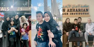 Kuliah Lagi, 9 Potret Kehidupan Oki Setiana Dewi di Mesir - Dapat Sambutan Hangat