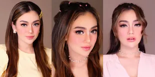 Kumpulan Foto Close-up Celine Evangelista dengan Make-up Flawless, Visual Hot Mom Cantik yang Semakin Glowing!