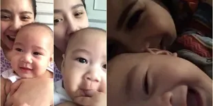 Kumpulan Foto Selfie Nagita & Baby Rafathar, Ketawa Menggemaskan!