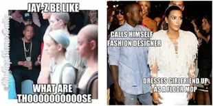 Kumpulan Meme Koleksi Baju Kanye West, Bikin Ngakak Guling-Guling