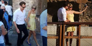 Kunjungi Italia, Hubungan Taylor Swift-Tom Hiddleston Makin Erat