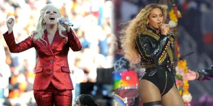 Lady Gaga Nangis - Beyonce Lepas 'Macan Kumbang' di Super Bowl 50