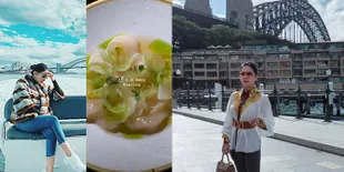Lanjut Bulan Madu di Sydney, Syahrini Tak Bisa Berhenti Makan
