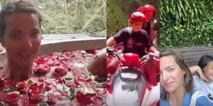 Lanjut Liburan ke Ubud, Potret Nia Ramadhani Mandi Kembang Bareng Mikha Jadi Sorotan