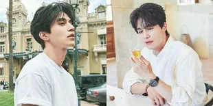 Lee Dong Wook Bersepeda di Kebun Bunga, Gantengnya Bikin Salting!