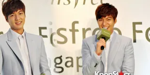 Lee Min Ho Bagikan Tips Kecantikan di Prescon Inisfree Festa