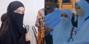 Lesti Kejora Mulai Bisa Tersenyum, 8 Potret Istri Rizky Billar Selama Jalani Ibadah Umroh - Sempat Nangis di Depan Ka'bah