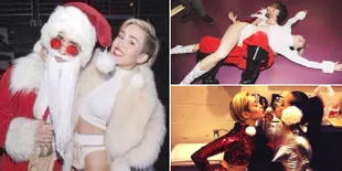 Liar dan Nakalnya Perayaan Natal Ala Miley Cyrus