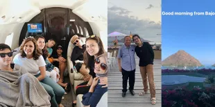 Liburan Bersama, Maia Estianty Ajak Keluarga Besar Nikmati Alam Labuan Bajo