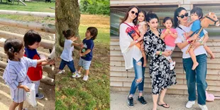 Liburan di Inggris, Taimur Ali Khan Main Seru Bareng Teman dan Sepupu