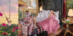 Liburan di Ubud, Jamie Chua Main Ayunan dan Bergaya Hot di Bathub