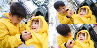 Liburan ke Amerika, Ini 8 Potret Interaksi Rafathar Dan Rayyanza Anak yang Sukses Bikin Gemas