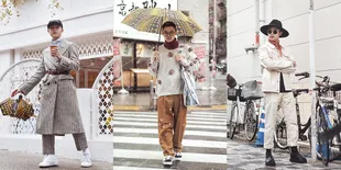 Liburan Ke Jepang, Andyyanata Pakai Outfit Nuansa Coklat
