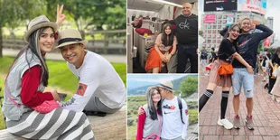 Liburan ke Jepang, Intip 8 Potret Angbeen Rishi yang Makin Cantik dengan Warna Rambut Baru
