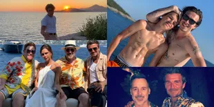 Liburan Keluarga Beckham di Prancis, Seru di Pantai Tapi Tetep Fashionable!