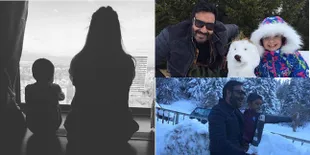 Liburan Keluarga Kecil Kajol di Bulgaria, Seru Dihiasi Salju