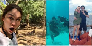 Liburan Luna Maya dan Reino Barack di Pulau Komodo, Mesra & Seru!