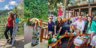 Liburan Maia Estianty & Sahabat di Bali, Sempat Diguncang Gempa