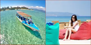 Liburan Manis, Franda - Samuel Zylgwyn Berduaan di Tengah Laut