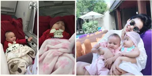 Liburan Mewah Baby Raja & Ratu, Pesawat First Class - Berjemur!