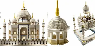 Luar Biasa, Ini Dia Penampakan Taj Mahal Dalam Versi Lego 