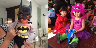 Lucu dan Menggemaskan Anak Indah Kalalo Pakai Kostum Halloween