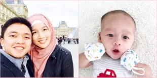 Lucunya Baby Zain, Cucu Aa Gym Dari Menantu Cantik Sarah Natalia