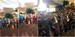 Lucunya Jan Ethes, Ikut Selvi Menari Manortor di Nikahan Kahiyang
