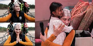 Luna Maya Turun Langsung Bantu Korban Banjir Sumatera, Sampai Harus Menyebrang Pakai Sling Baja