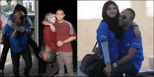 Mabuk Cinta! Mantan Suami Ayu Ting Ting Peluk Mesra Istri Baru