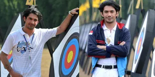 Makin Atletis-Ganteng! Potret Reza Rahadian Jadi Pelatih Panahan